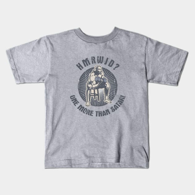 How Many Reps? Kids T-Shirt by kbilltv